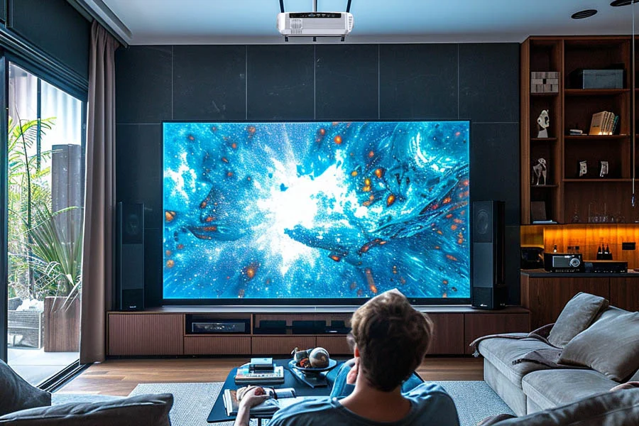 4k projector home theater